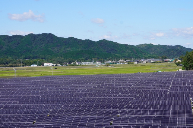 太陽光発電設置に必要な面積